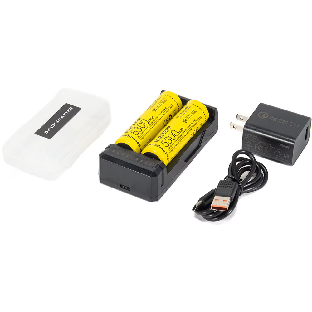 [BS-21700-PKG] Nitecore Dual 21700 Akku & Dual USB Ladegerät