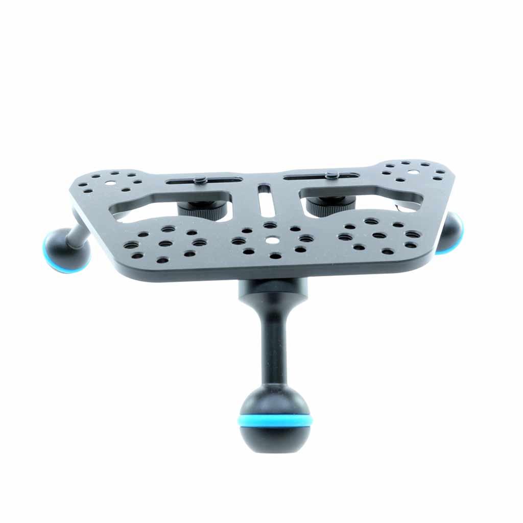 [MG-MGA-001] MiniGear Gehäuse Unterwasserstativ - 3-Bein-Set
