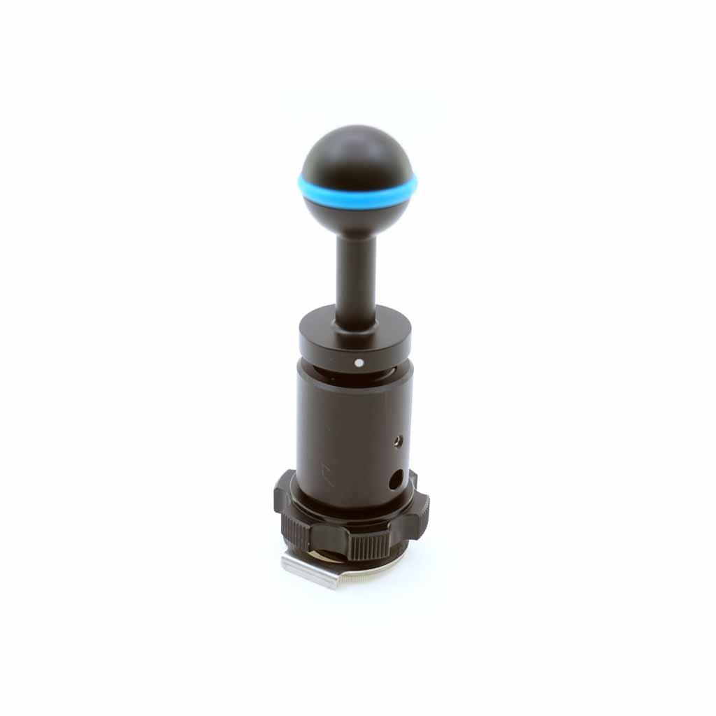 [MG-MGA-032Ball] MiniGear cold shoe with quick-release mount - ball mount