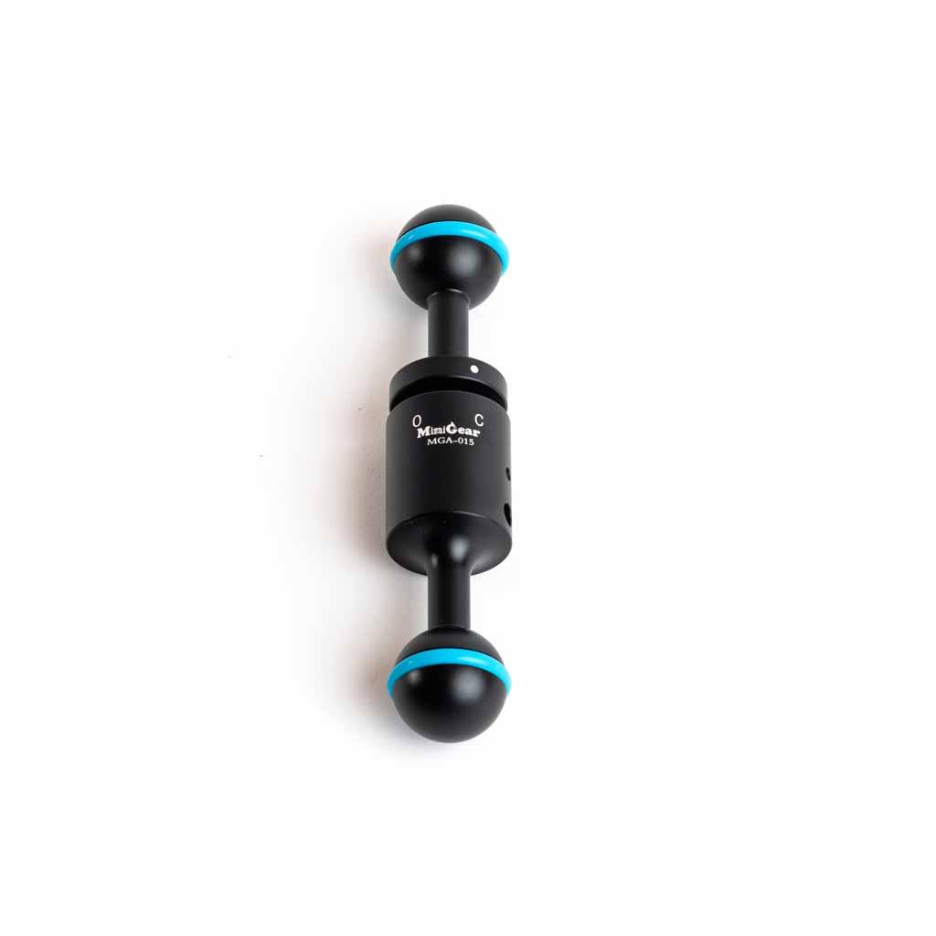 [MG-MGA-015BALL-P] MiniGear Quick-Release Arm with Double Ball Joint (Pink)