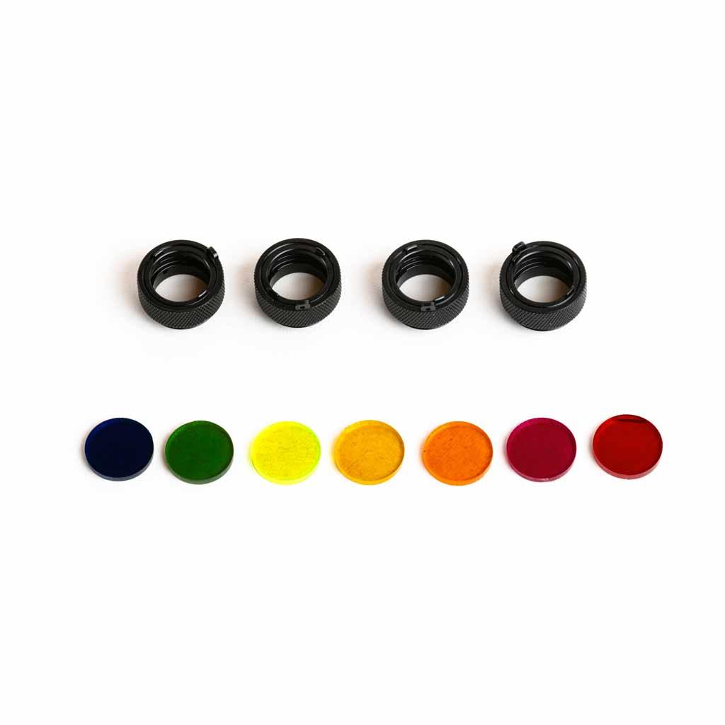[MG-MS-03LH] MiniGear Farbfilter mit Farbfilter Halter Set zu Rotations-Kopf