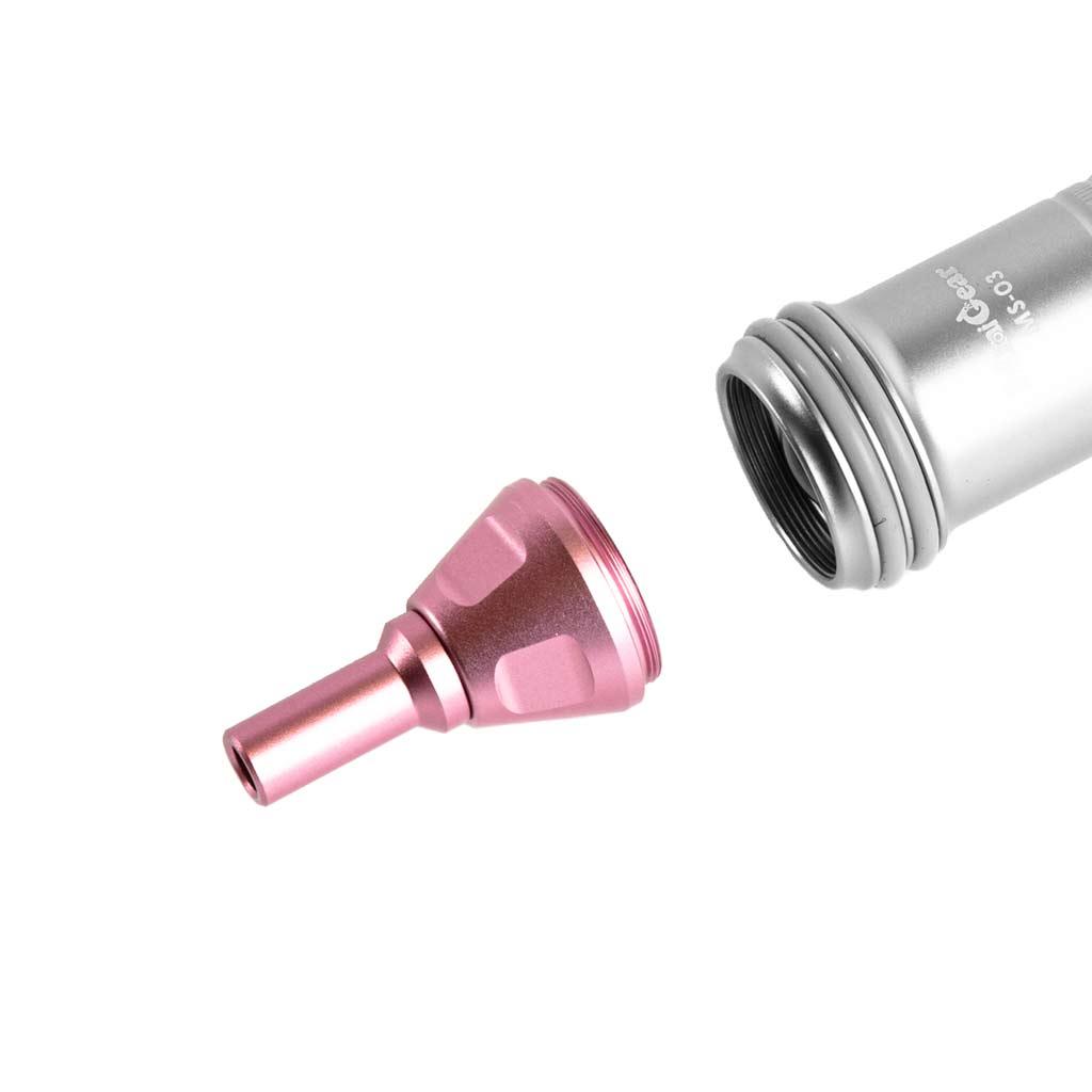 [MG-MS-03SHAB-P] MiniGear Snoot - 9mm Snoot Tip & Base for MS-03 (Pink)