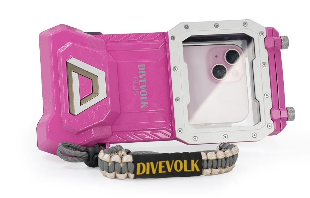 [DV-DAFDP] Divevolk SeaTouch 4 Max Pink Smartphone Unterwassergehäuse